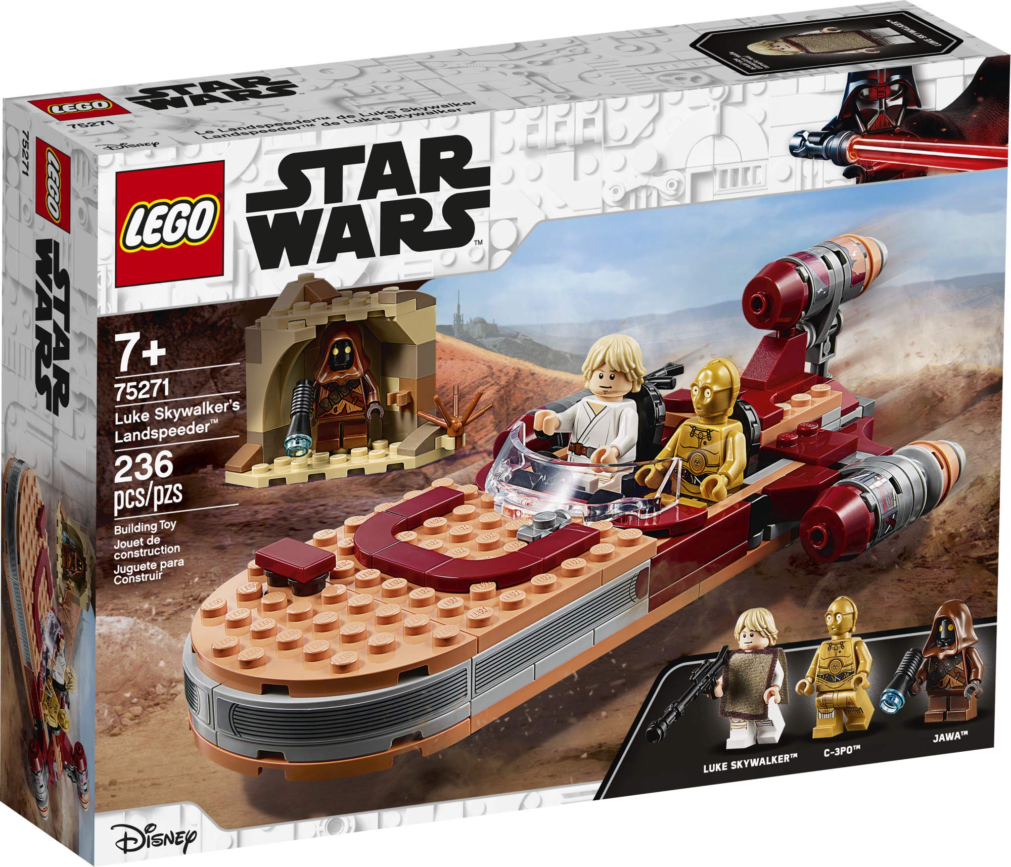 Foto 5 pulgar | Kit De Construcción Lego Star Wars Landspeeder De Luke Skywalker - Venta Internacional.