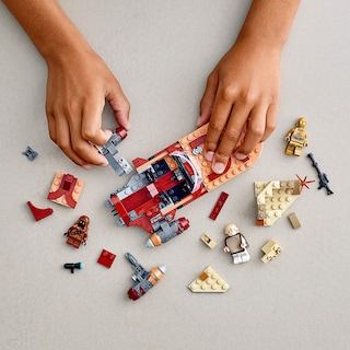Foto 6 | Kit De Construcción Lego Star Wars Landspeeder De Luke Skywalker - Venta Internacional.