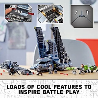 Foto 3 | Juego de Bloques Lego Star Wars The Bad Batch Attack Shuttle 75314 - Venta Internacional