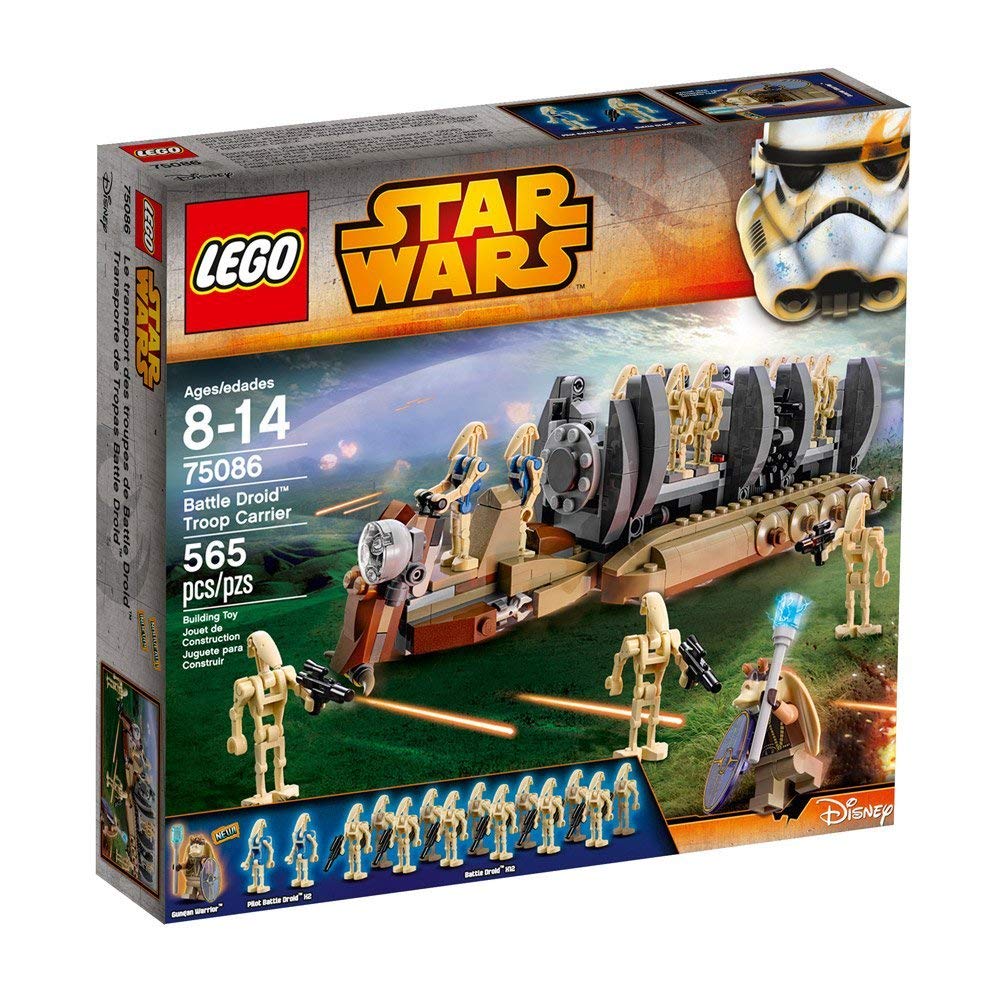 Foto 3 pulgar | Transportador De Tropas Lego Star Wars Battle Droid 75086 - Venta Internacional.