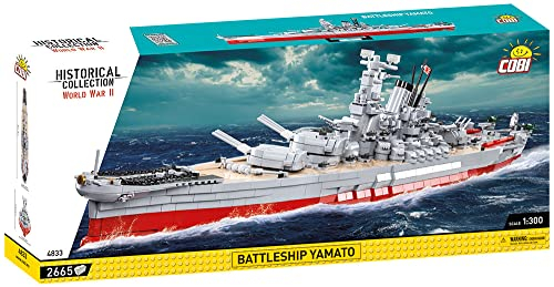 Foto 2 pulgar | Cobi Toys 2665 Piezas Hc Wwii /4833/ Battleship Yamato - Venta Internacional.