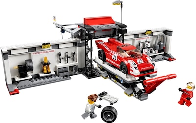 Foto 4 | Toy Lego Speed Champions Porsche 919 Hybrid Y 917k Pit Lane - Venta Internacional.
