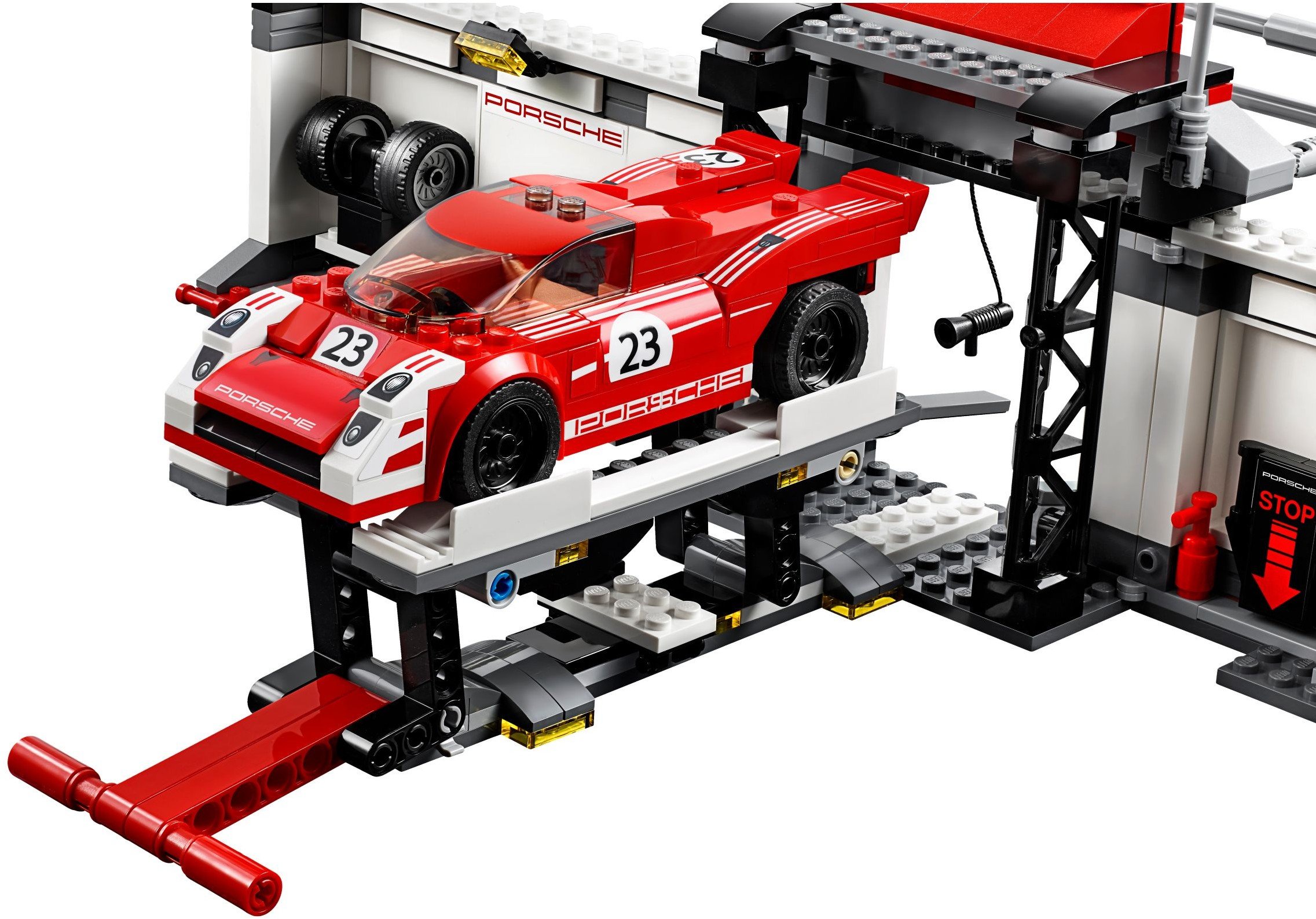 Foto 6 pulgar | Toy Lego Speed Champions Porsche 919 Hybrid Y 917k Pit Lane - Venta Internacional.