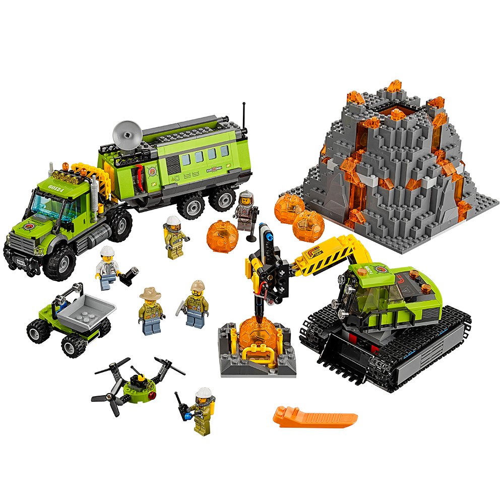 Foto 2 pulgar | Juguete de Construcción Lego City Volcano Exploration Base 60124 - Venta Internacional