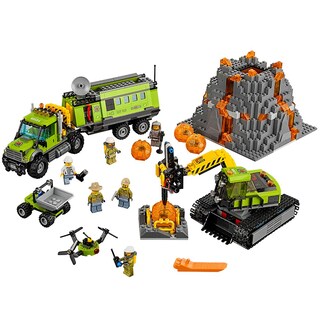 Foto 1 | Juguete de Construcción Lego City Volcano Exploration Base 60124 - Venta Internacional