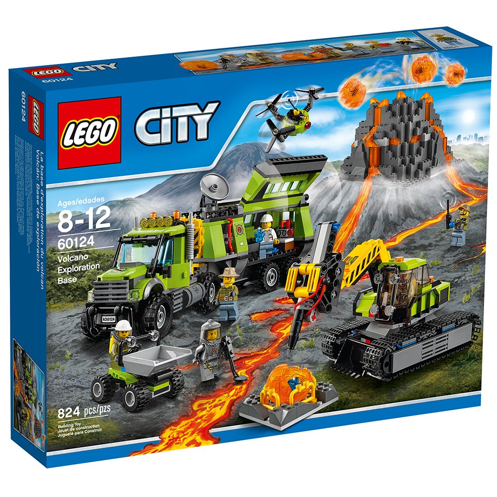 Foto 6 pulgar | Juguete de Construcción Lego City Volcano Exploration Base 60124 - Venta Internacional