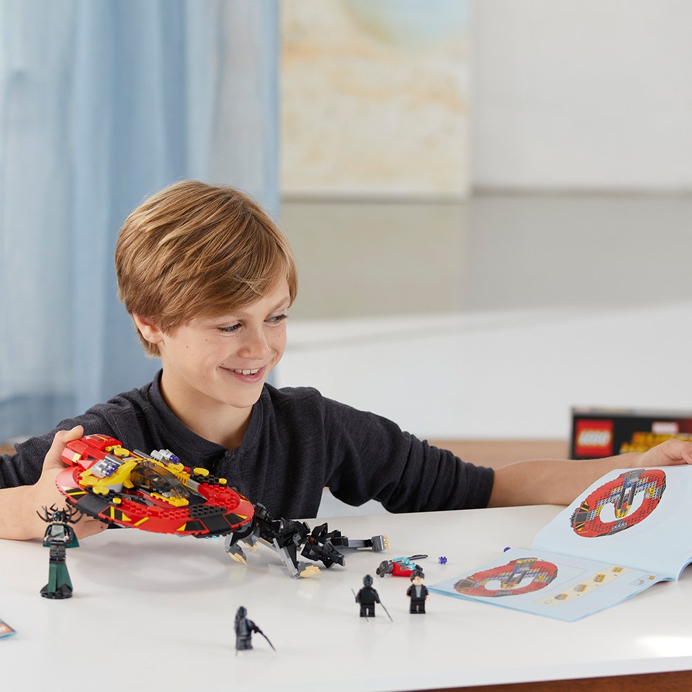 Foto 4 | Kit De Construcción Lego Super Heroes: La Batalla Definitiva Por Asgard 76084 - Venta Internacional.