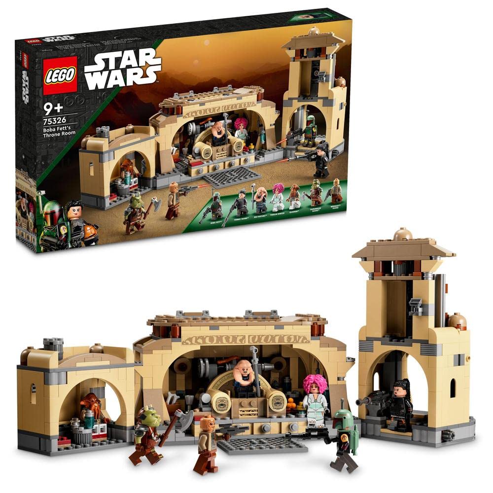 Foto 2 pulgar | Kit De Construcción Lego Star Wars La Sala Del Trono De Boba Fett 75326 - Venta Internacional.