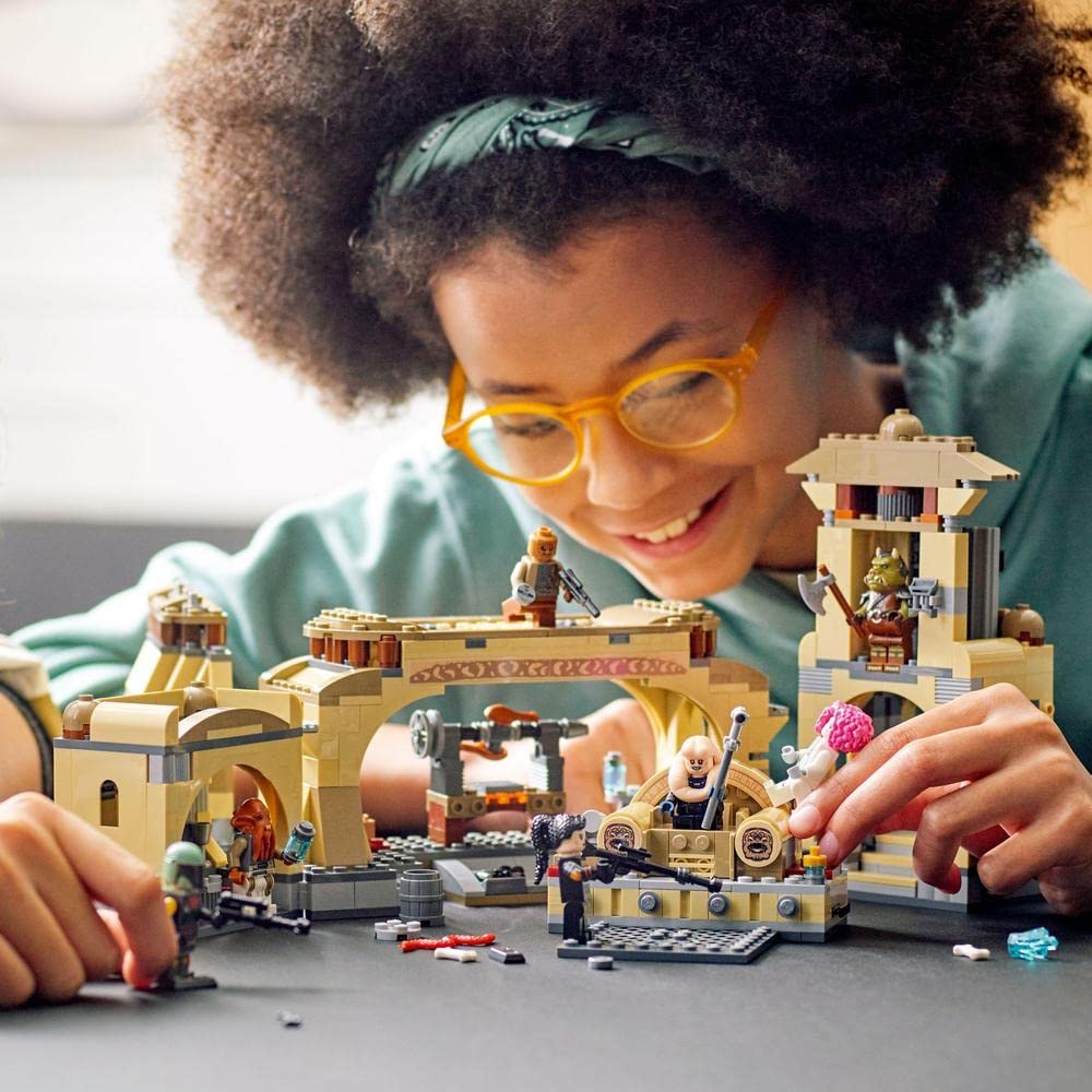 Foto 5 | Kit De Construcción Lego Star Wars La Sala Del Trono De Boba Fett 75326 - Venta Internacional.