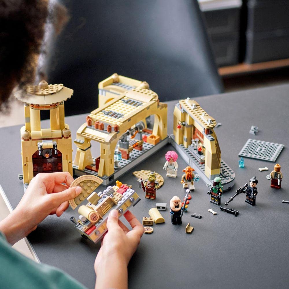 Foto 6 | Kit De Construcción Lego Star Wars La Sala Del Trono De Boba Fett 75326 - Venta Internacional.
