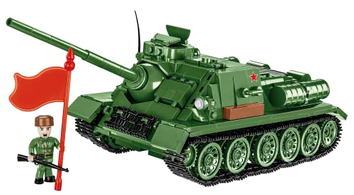 Vehículo Cobi Su-100 Spg De La Colección Histórica, Color Ve - Venta Internacional.