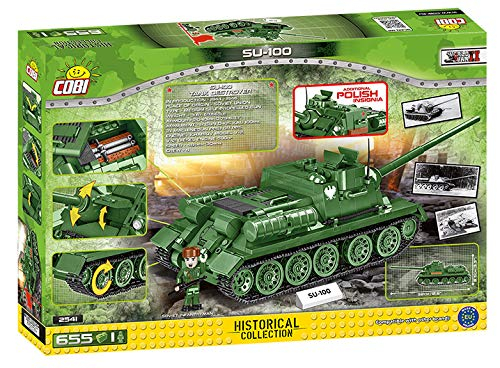 Foto 3 pulgar | Vehículo Cobi Su-100 Spg De La Colección Histórica, Color Ve - Venta Internacional.