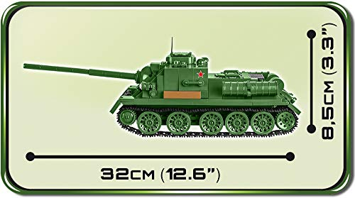 Foto 6 pulgar | Vehículo Cobi Su-100 Spg De La Colección Histórica, Color Ve - Venta Internacional.