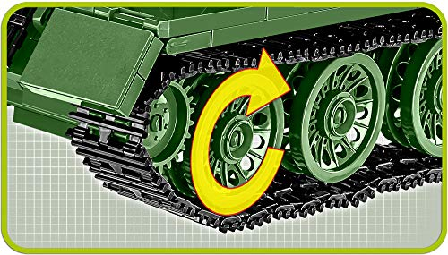 Foto 7 pulgar | Vehículo Cobi Su-100 Spg De La Colección Histórica, Color Ve - Venta Internacional.