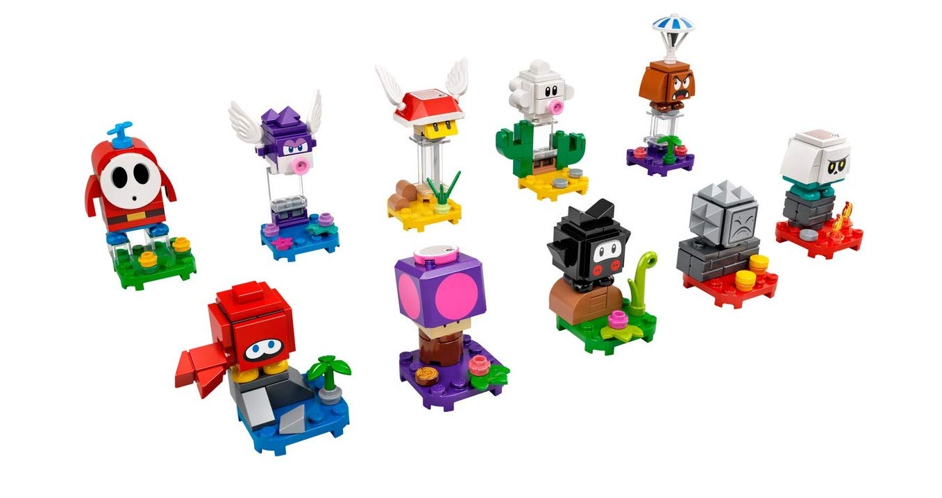 Paquetes De Personajes Coleccionables Lego Super Mario Series 2 X10 - Venta Internacional.