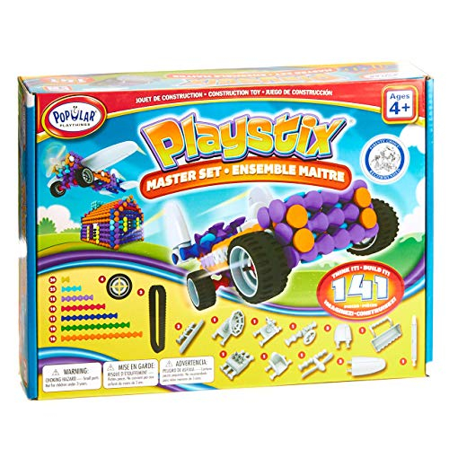 Juguete De Construcción Popular Playthings Playstix Master Set - Venta Internacional.