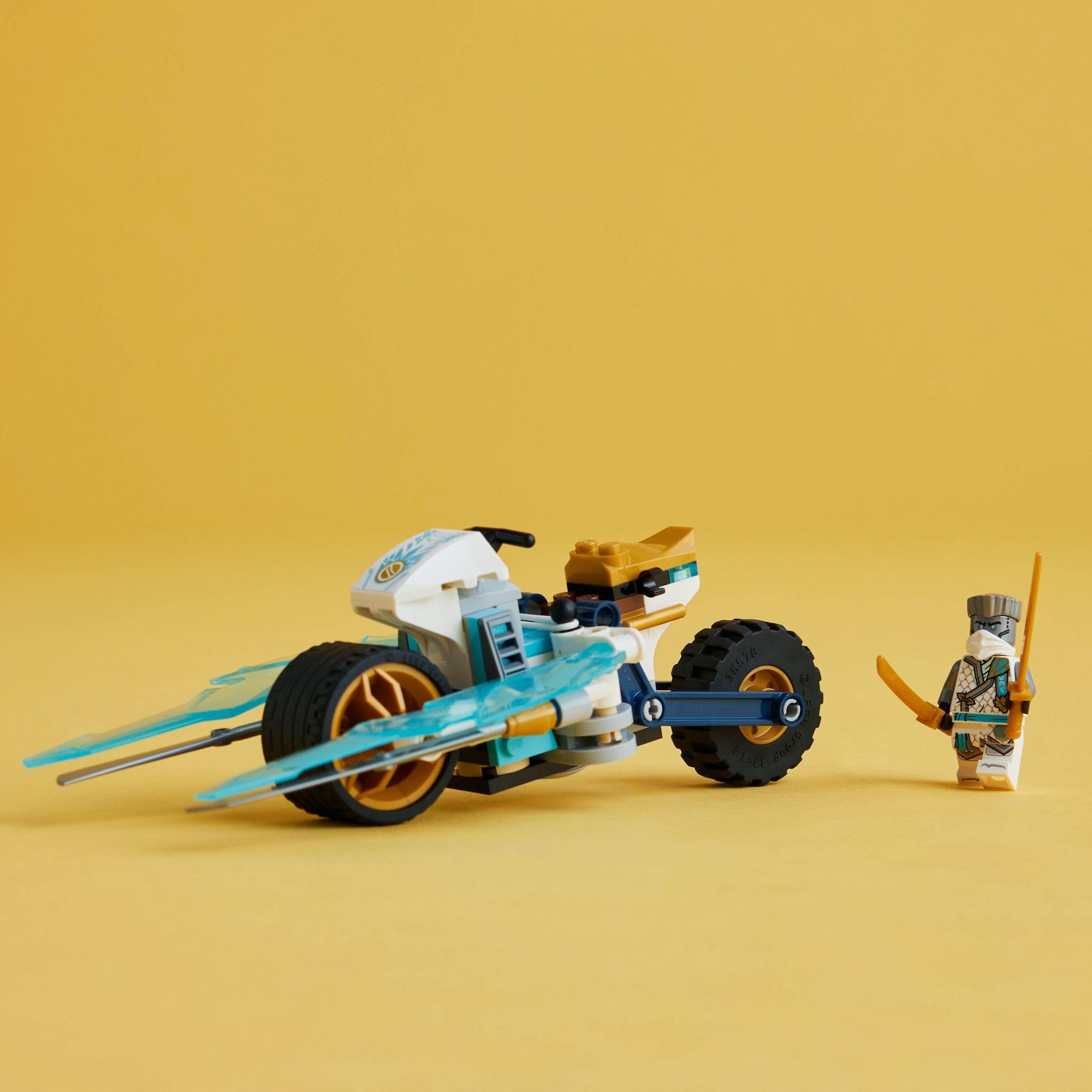 Foto 5 pulgar | Motocicleta De Hielo Lego Ninjago De Zane Con 1 Minifigura De Más De 7 Años - Venta Internacional.