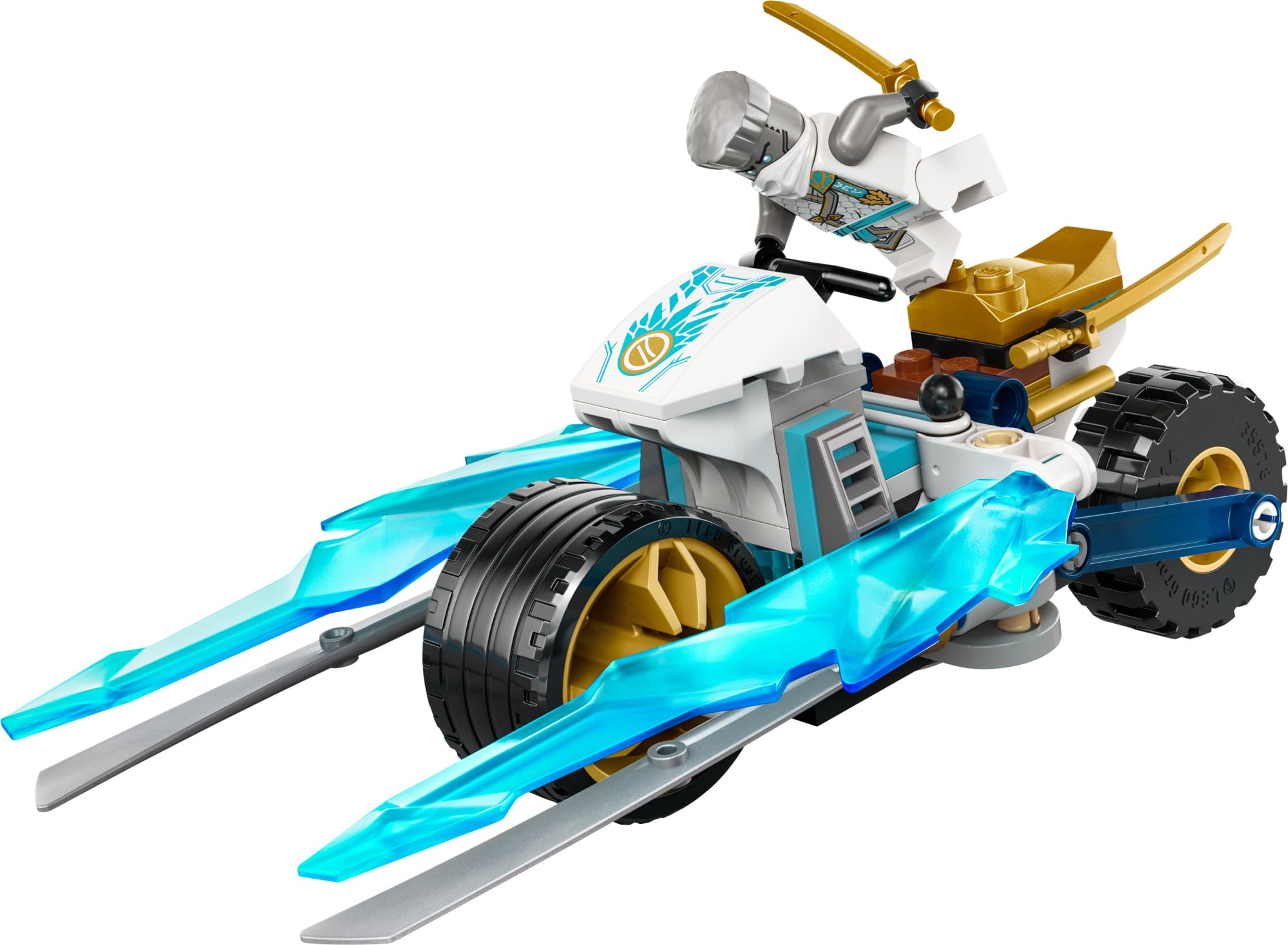 Foto 6 pulgar | Motocicleta De Hielo Lego Ninjago De Zane Con 1 Minifigura De Más De 7 Años - Venta Internacional.