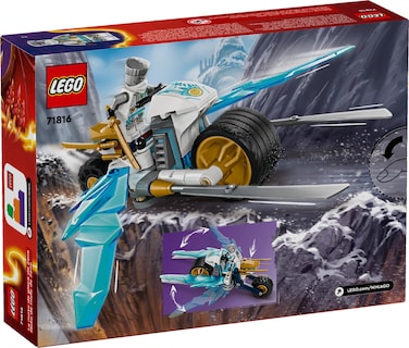 Foto 6 | Motocicleta De Hielo Lego Ninjago De Zane Con 1 Minifigura De Más De 7 Años - Venta Internacional.