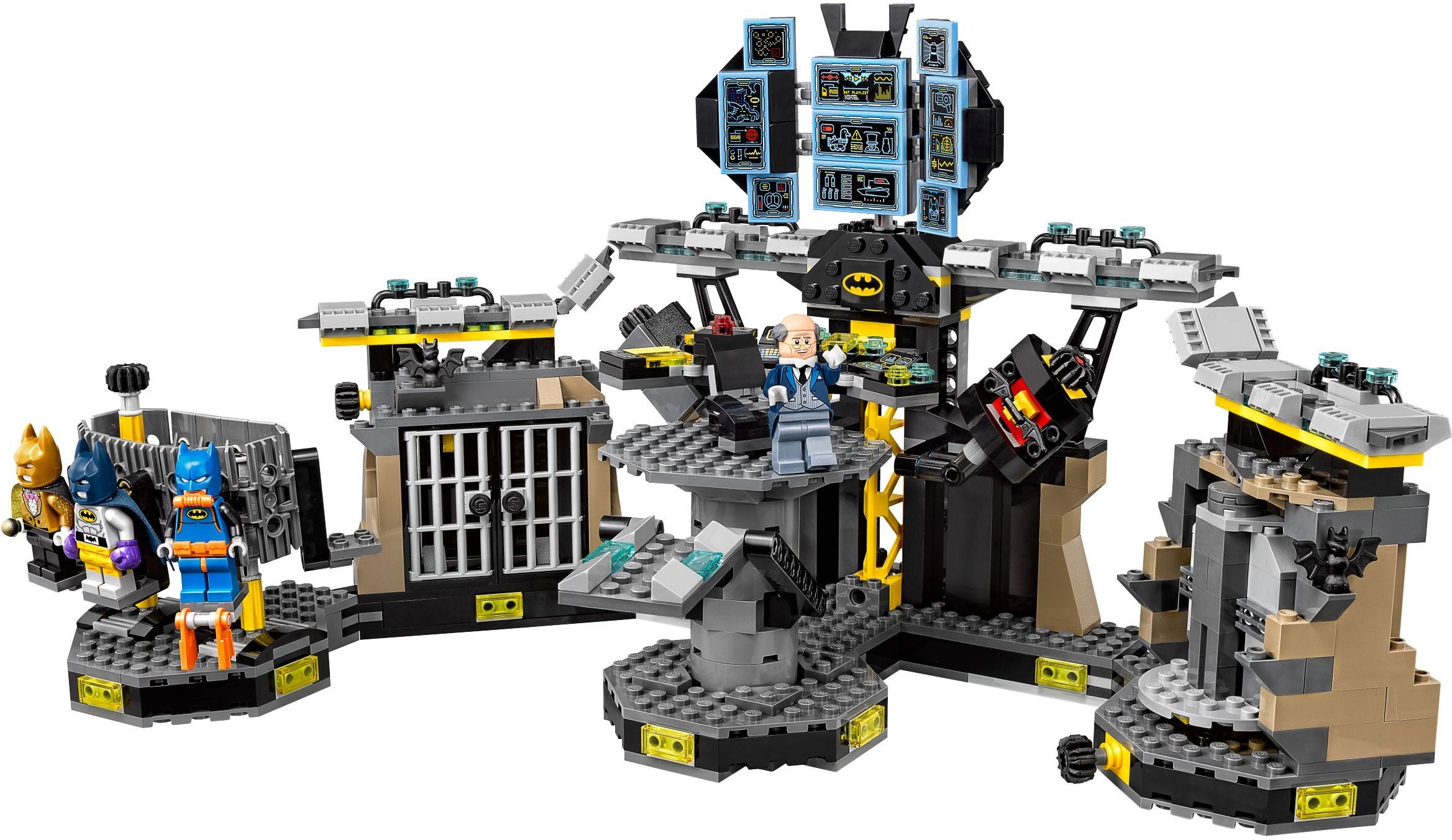 Juguete De Construcción Lego Batcave Break In 70909 Con 6 Minifiguras - Venta Internacional.