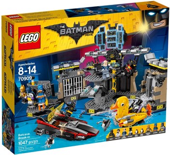 Foto 2 | Juguete De Construcción Lego Batcave Break In 70909 Con 6 Minifiguras - Venta Internacional.