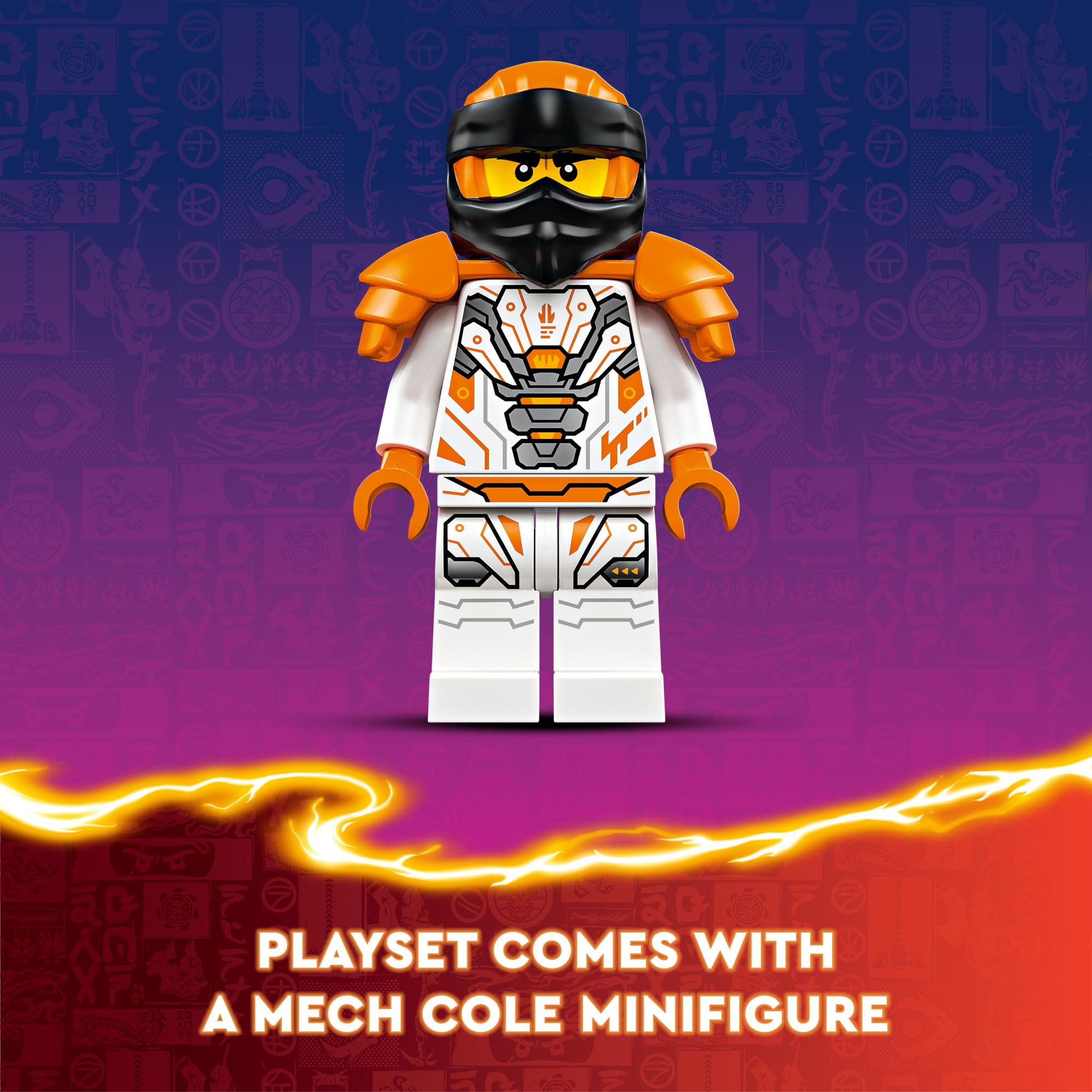 Foto 5 pulgar | Juguete Lego Ninjago Cole's Titan Dragon Mech 71821 Con Minifigura - Venta Internacional.