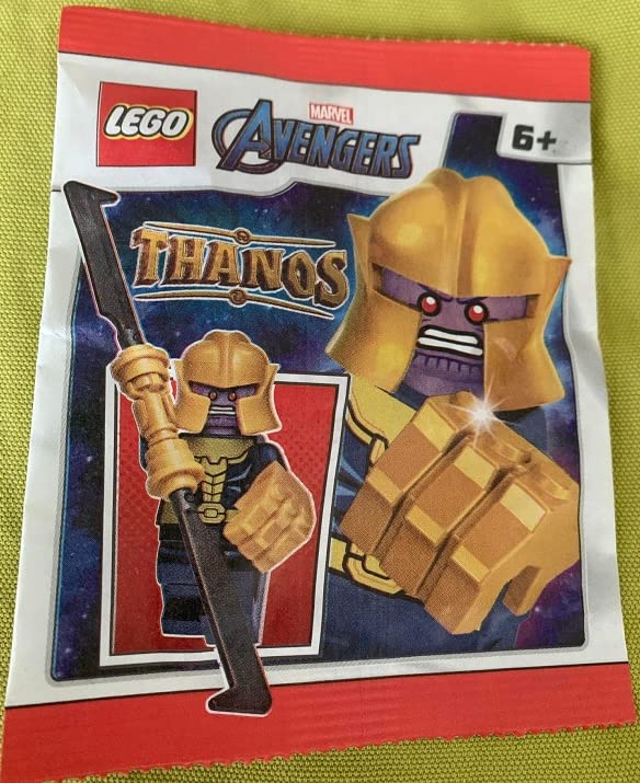 Foto 3 pulgar | Minifigura Lego Superheroes Thanos Con Capa Y Espada Infinita - Venta Internacional.