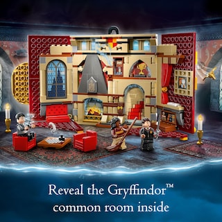 Foto 3 | Juego De Pancartas Para Casa De Harry Potter, Modelo Lego 76409, De Gryffindor - Venta Internacional.