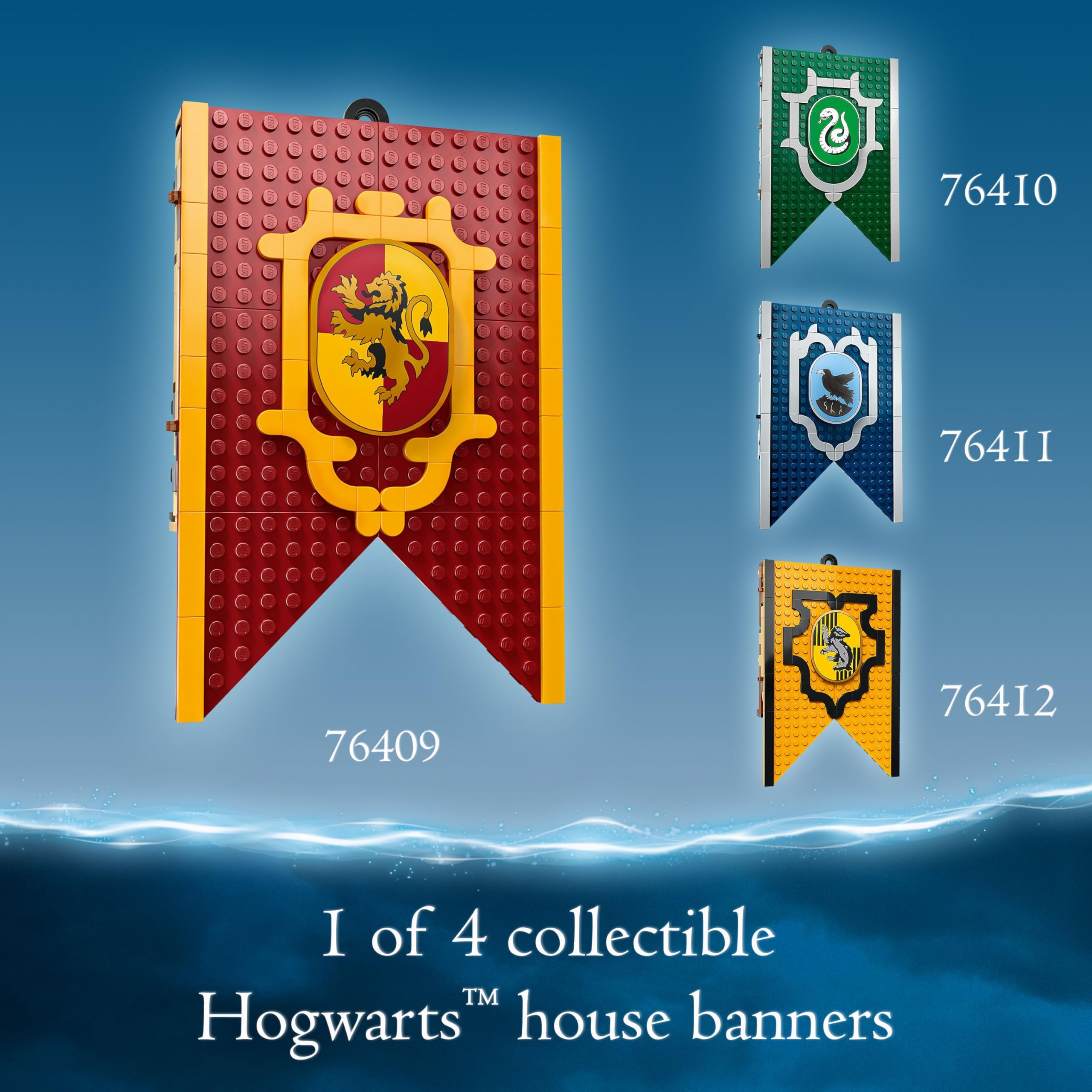 Foto 7 pulgar | Juego De Pancartas Para Casa De Harry Potter, Modelo Lego 76409, De Gryffindor - Venta Internacional.