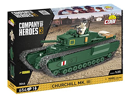 Foto 3 pulgar | Bloques De Construcción Cobi Company Of Heroes 3 Churchill Mk. Iii T - Venta Internacional.