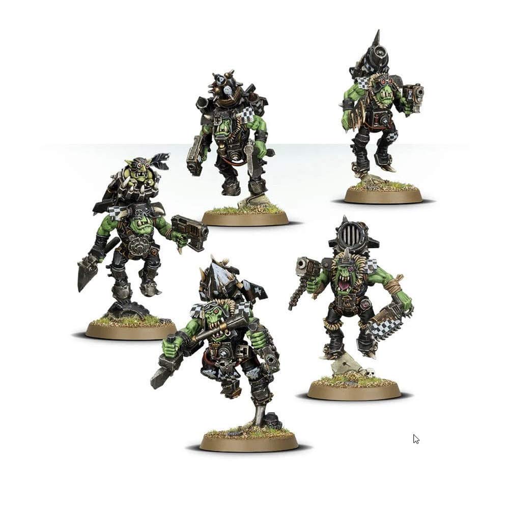 Maqueta Games Workshop Warhammer 40k Orks Stormboyz (2018) - Venta Internacional.