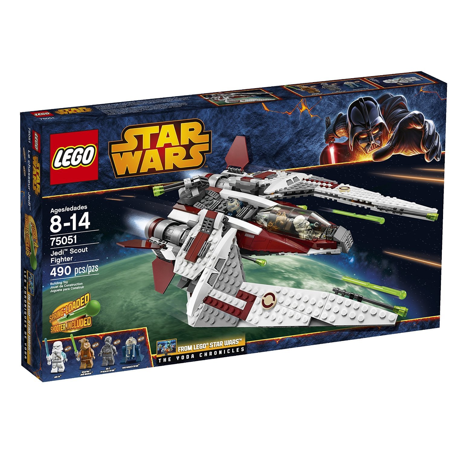 Foto 3 pulgar | Lego 75051 Star Wars Jedi Scout Fighter - Venta Internacional.