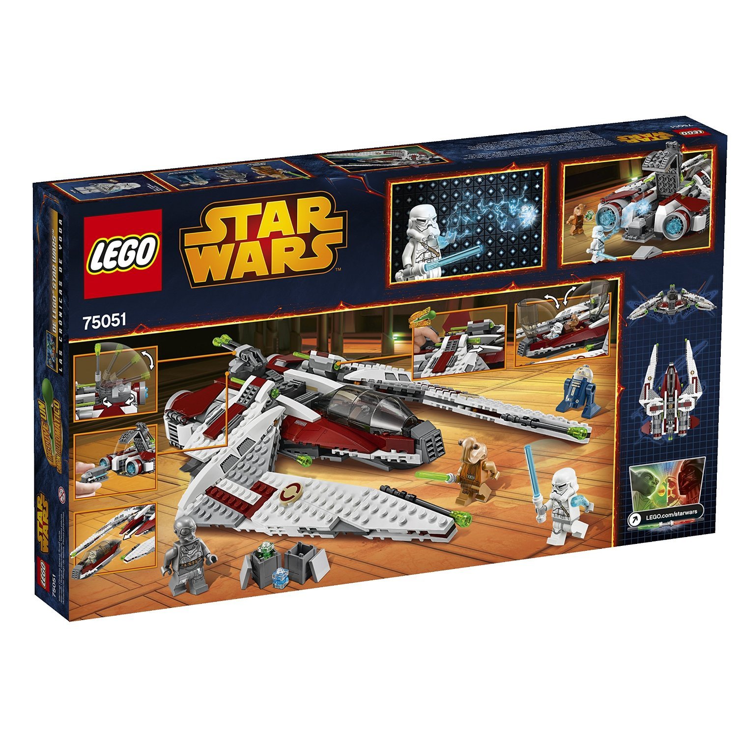 Foto 4 pulgar | Lego 75051 Star Wars Jedi Scout Fighter - Venta Internacional.
