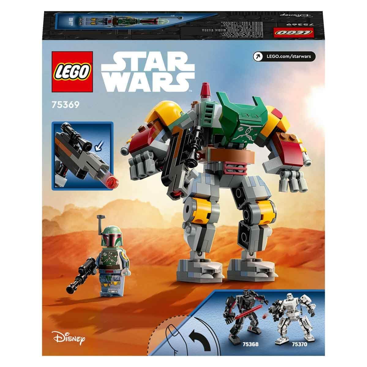 Foto 4 pulgar | Robot Boba Fett De Juguete Lego Star Wars 75369 Con Lanzador Y Mochila Propulsora - Venta Internacional.