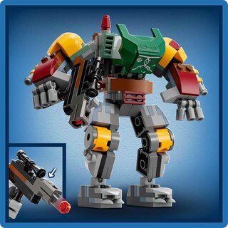 Foto 5 | Robot Boba Fett De Juguete Lego Star Wars 75369 Con Lanzador Y Mochila Propulsora - Venta Internacional.