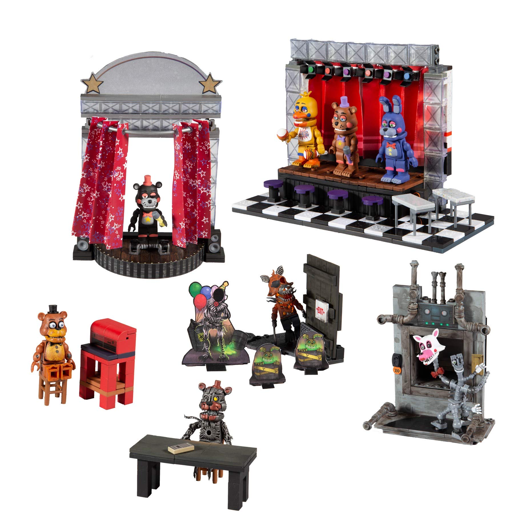 Foto 7 pulgar | Set De Construcción Mcfarlane Toys Five Nights At Freddy's - Venta Internacional.