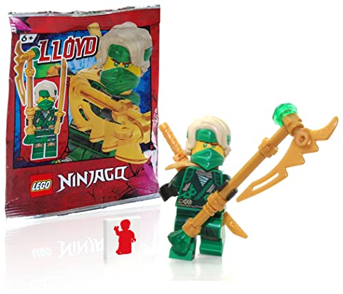 Foto 2 pulgar | Minifigura Lego Ninjago Crystalized Lloyd Con Doble Mar Dorado - Venta Internacional.