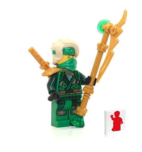 Foto 3 pulgar | Minifigura Lego Ninjago Crystalized Lloyd Con Doble Mar Dorado - Venta Internacional.