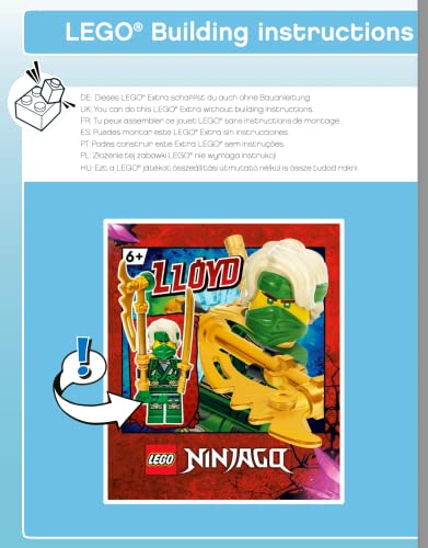 Foto 4 pulgar | Minifigura Lego Ninjago Crystalized Lloyd Con Doble Mar Dorado - Venta Internacional.