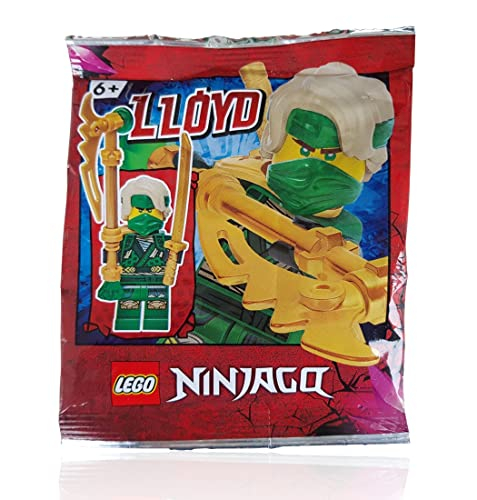 Foto 8 pulgar | Minifigura Lego Ninjago Crystalized Lloyd Con Doble Mar Dorado - Venta Internacional.