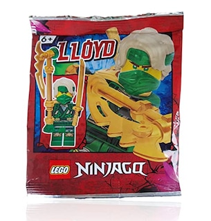 Foto 7 | Minifigura Lego Ninjago Crystalized Lloyd Con Doble Mar Dorado - Venta Internacional.