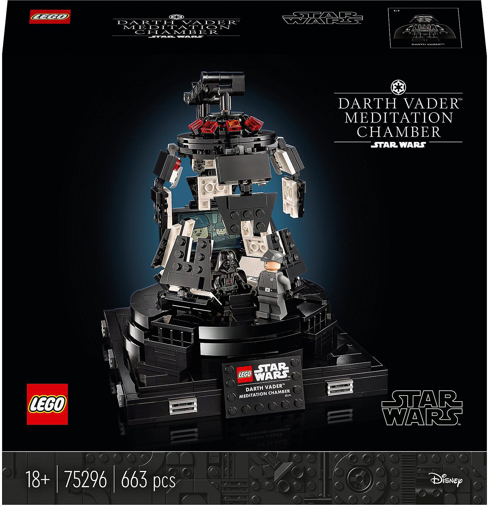 Set Coleccionable Lego Star Wars La Sala De Meditación 75296 - Venta Internacional.