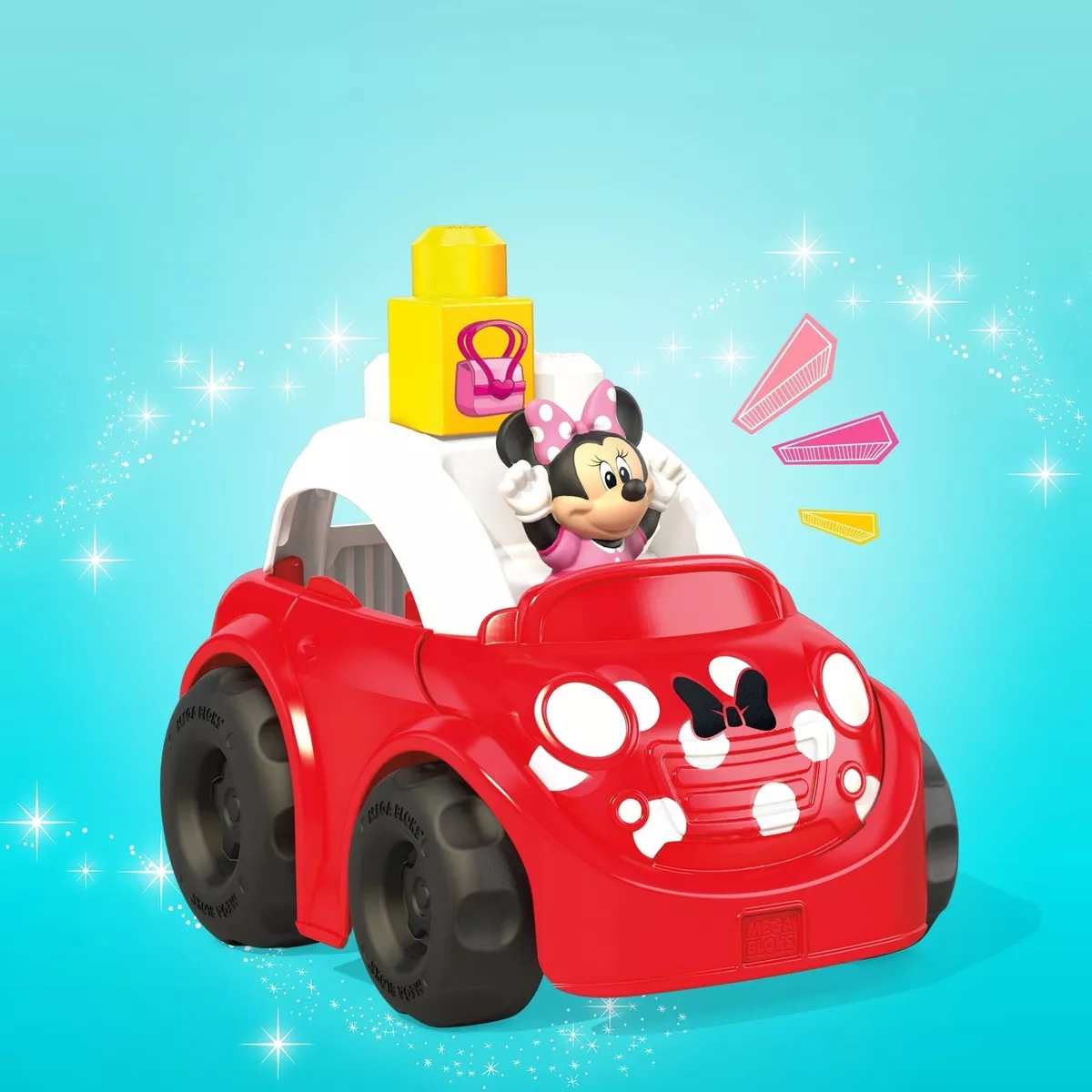 Foto 3 pulgar | Juguete De Construcción Mega Bloks Disney Convertible Minnie