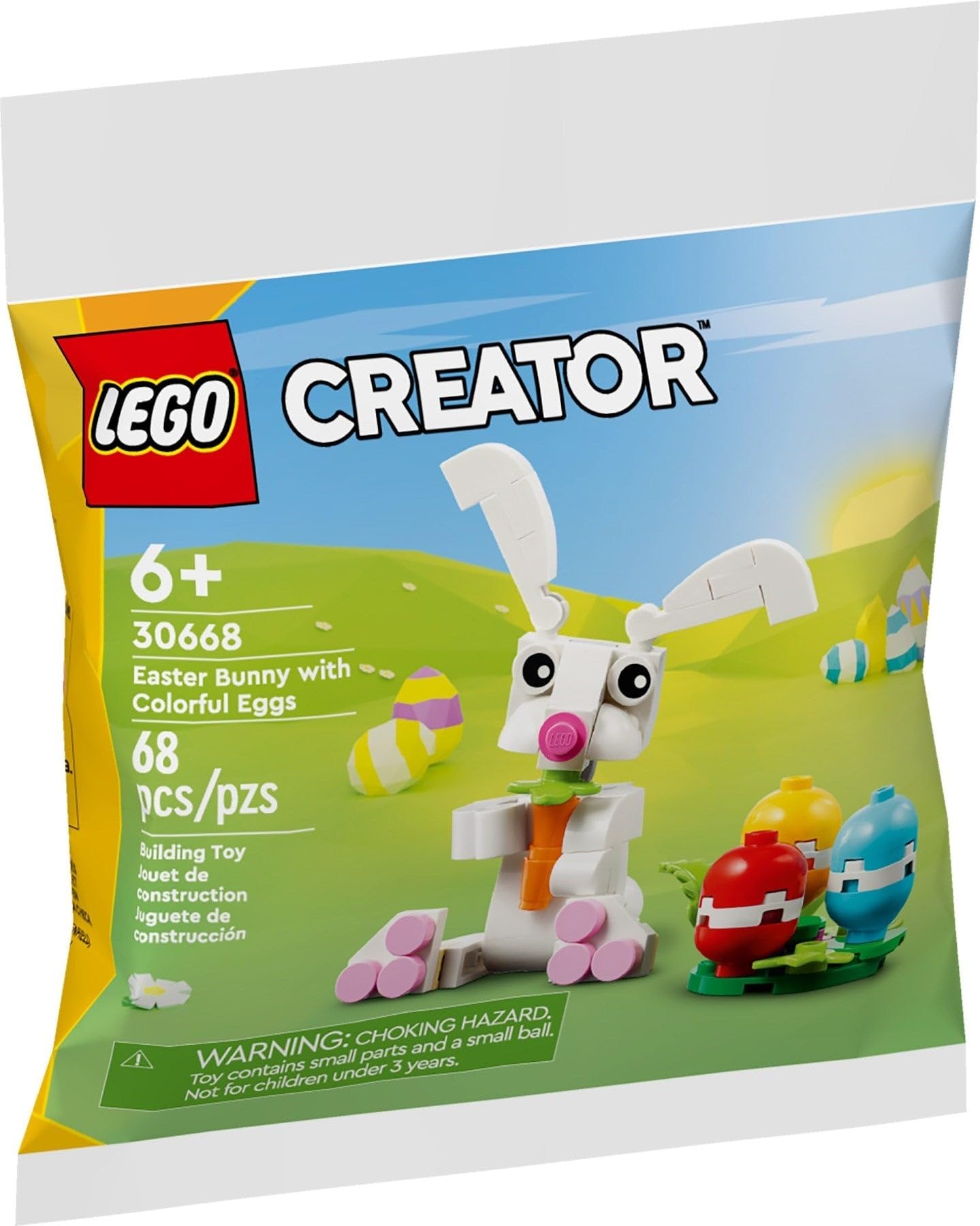 Conejo De Pascua Lego Creator 30668 Con Huevos De Colores - Venta Internacional.