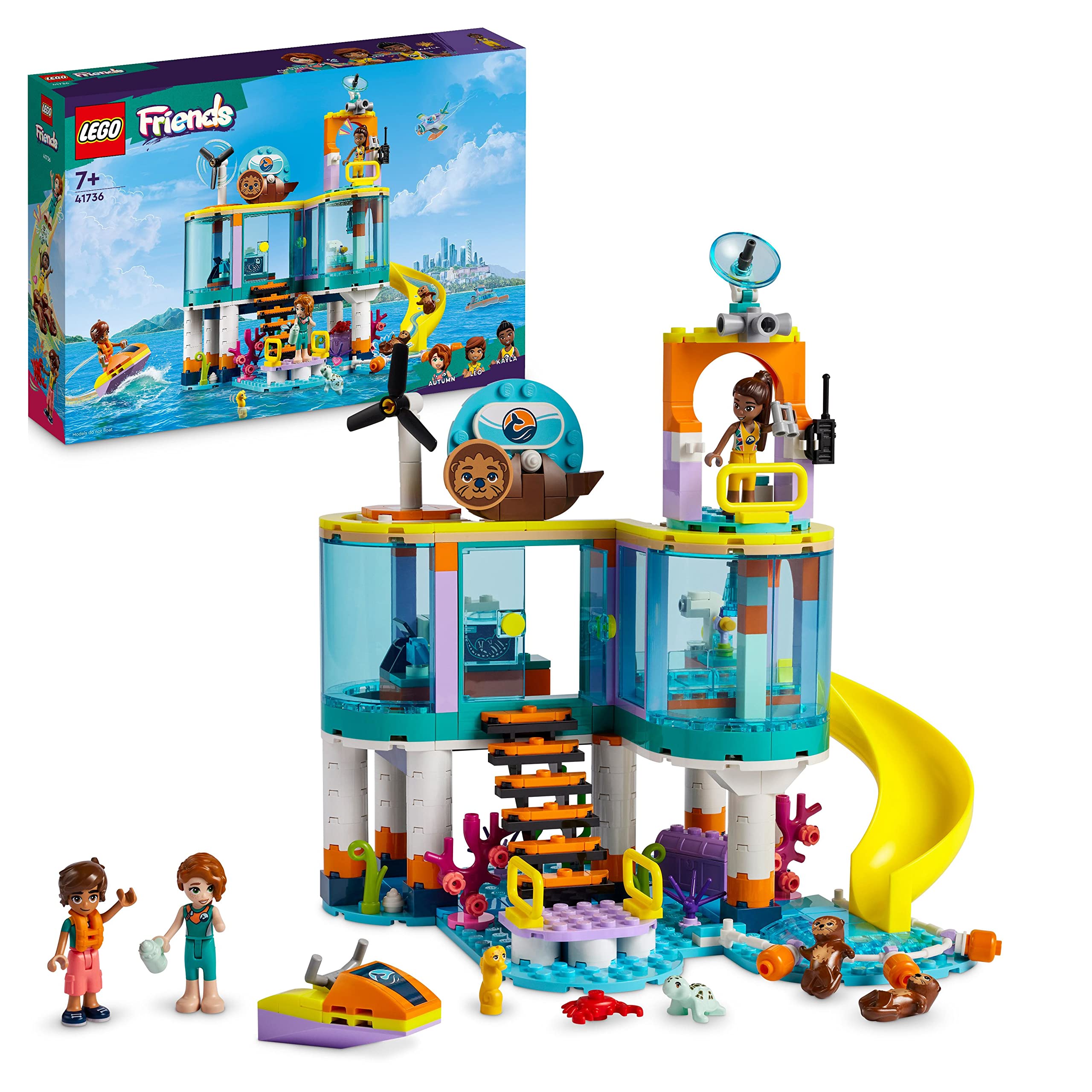 Foto 1 | Lego Friends Sea Rescue Center 41736 Con Figuras Para Niños Mayores De 7 Años - Venta Internacional.