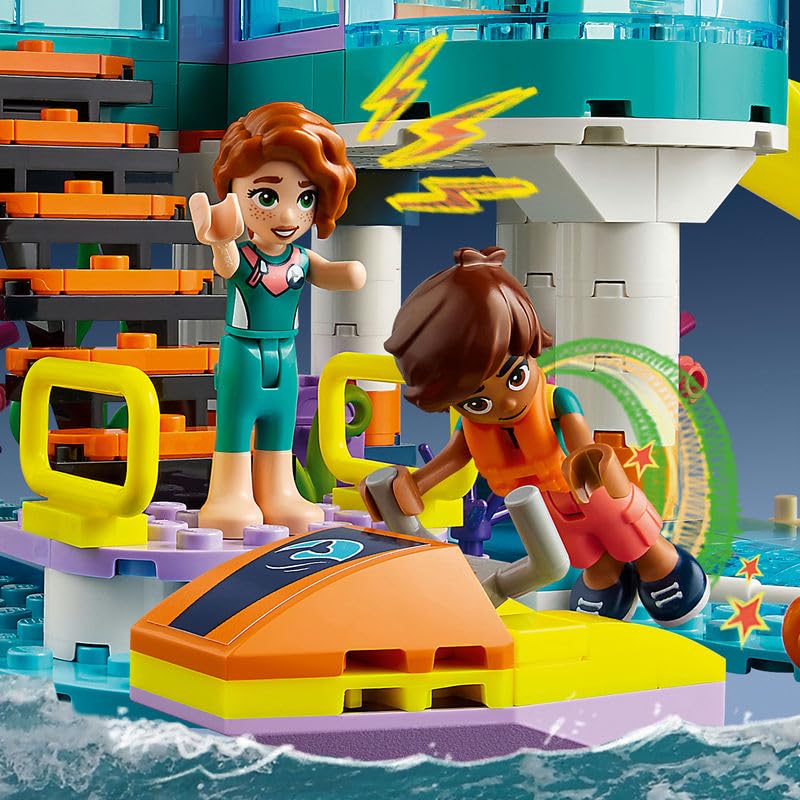 Foto 3 pulgar | Lego Friends Sea Rescue Center 41736 Con Figuras Para Niños Mayores De 7 Años - Venta Internacional.