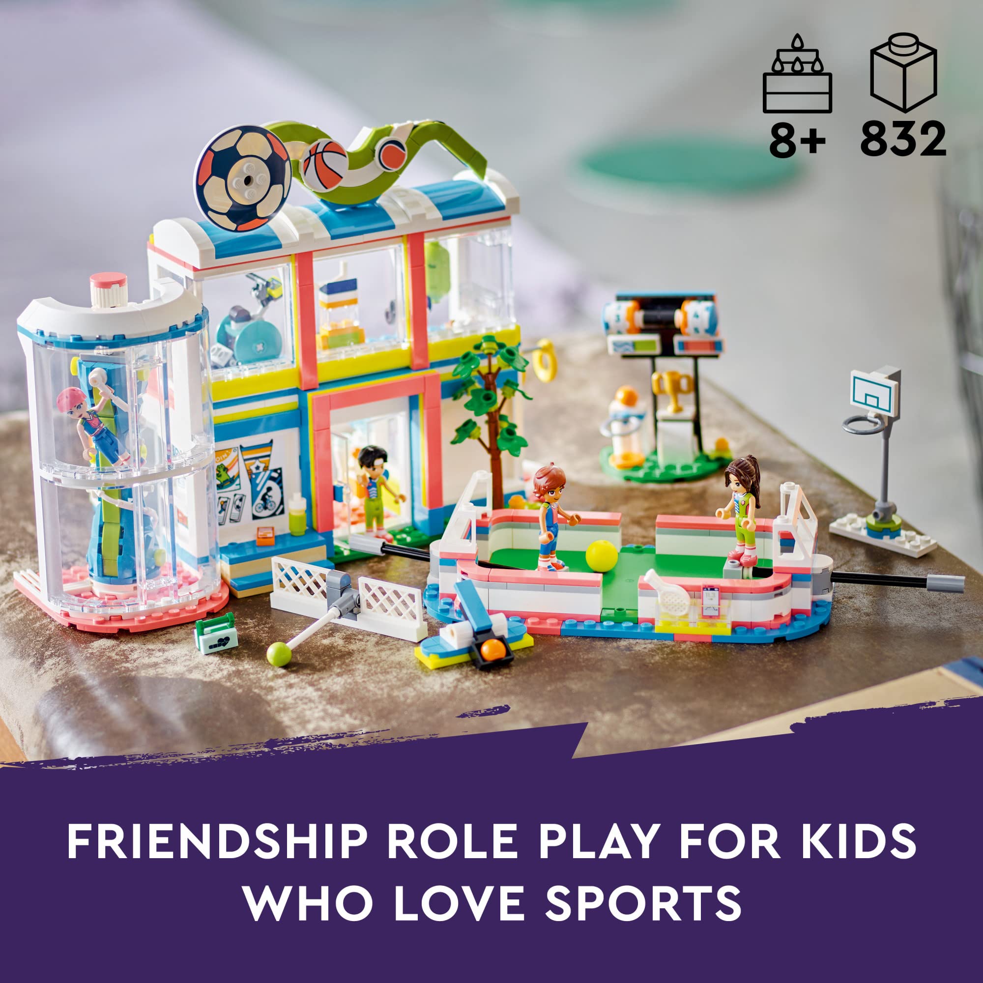 Foto 3 pulgar | Set De Juguetes De Construcción Lego Friends Sports Center 41744 - Venta Internacional.