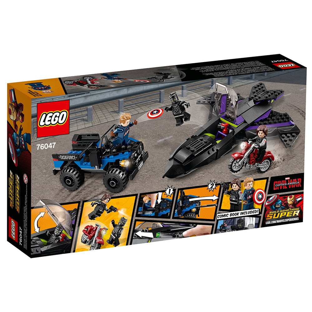 Foto 8 pulgar | Juguete Lego Marvel Super Heroes Black Panther Pursuit 76047 - Venta Internacional.