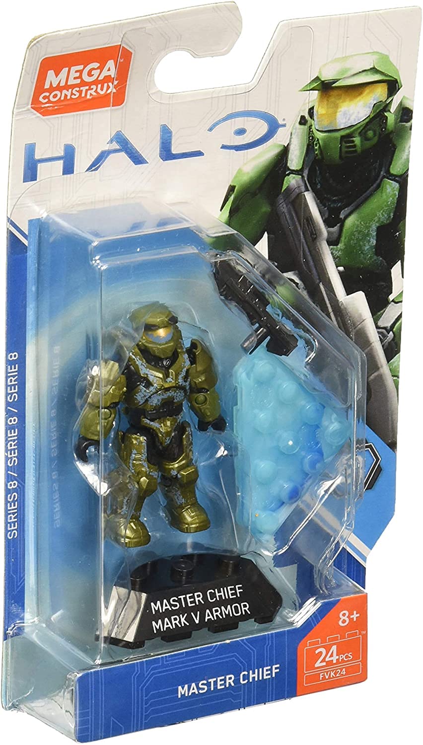 Mega Construx Halo Heros - Serie 12 - Master Chief Mark V Ar - Venta Internacional.
