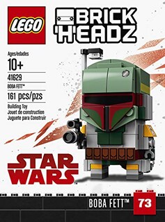 Foto 3 | Kit De Construcción Lego Brickheadz Boba Fett 41629 - Venta Internacional.